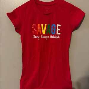 Savage Red Kids T-Shirt